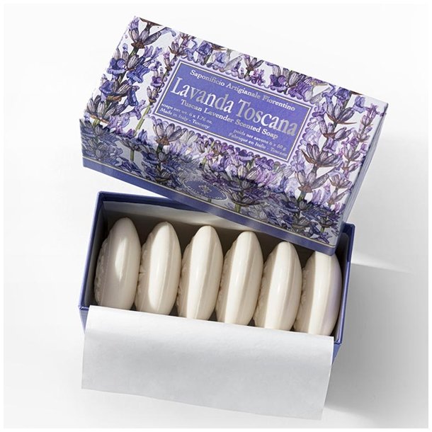 Fiorentino vegetabilsk sbe med lavendel duft i ske