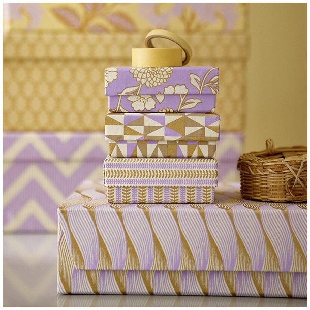 Bungalow magnet bokse wavy lavender 