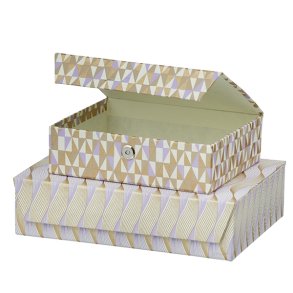 Bungalow magnet bokse wavy lavender 