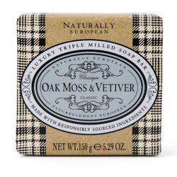 Naturally European sbe bar, med oakmoss og vetiver duft