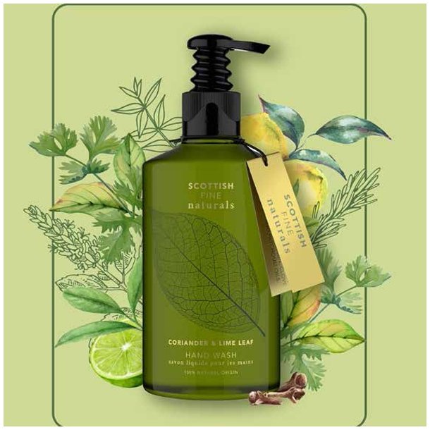 Scottish fine naturals hndsbe med lime og koriander