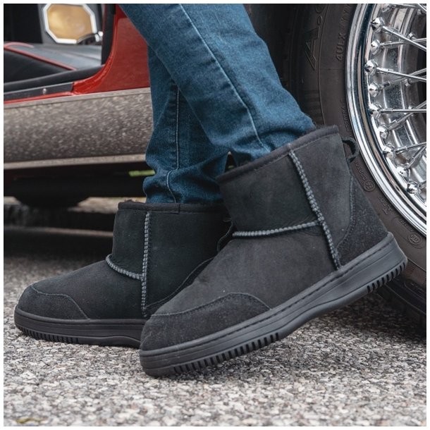 New Zealand ultra kort vinterstvle i sort