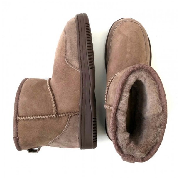 New Zealand ultra kort bamsestvle i taupe