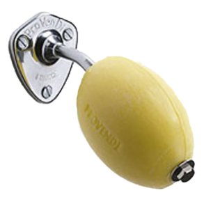 Provendi sbe holder med skrue i enden i forkromet messing