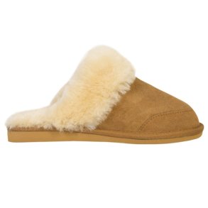 New Zealand Boots dame hjemmesko i cognac