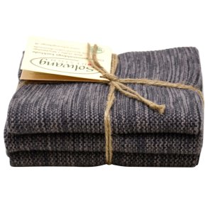 Solwang Design kologiske karklude i gr toner