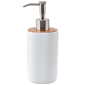 Aquanova hvid sbedispenser med bgetr