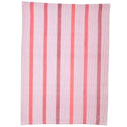  Solwang Design kologisk rdt og hvidt viskestykke 