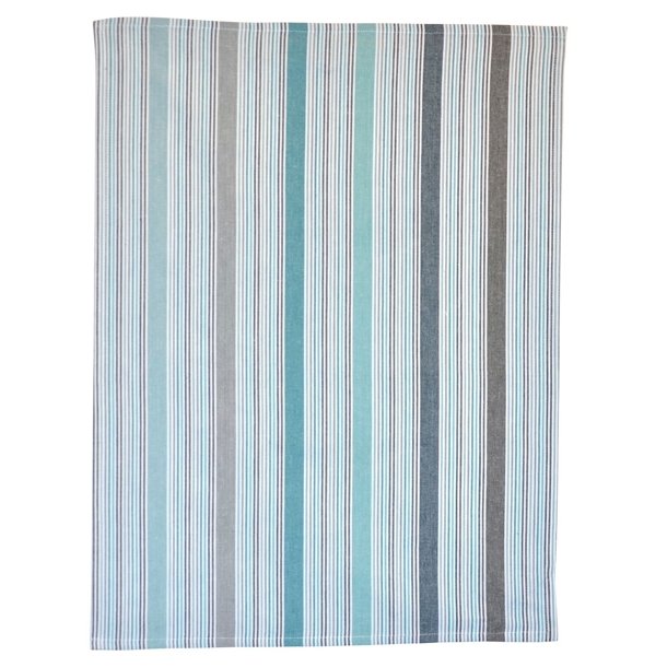 Solwang Design kologisk viskestykke i azur / gr
