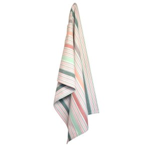 Solwang Design kologisk viskestykke i rose og sage mix