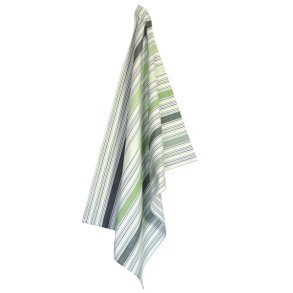 Solwang design økologisk viskestykke i søgrøn 
