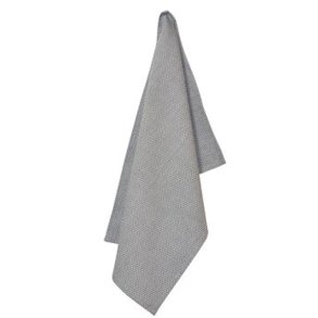  Solwang Design kologisk viskestykke i sort, natur mix  