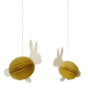 Bungalow p�ske harer i papir lemon curd 