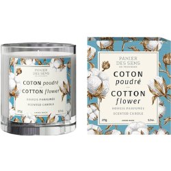 Panier Des Sens duft lys med cotton flower duft