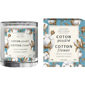 Panier Des Sens duft lys med cotton flower duft