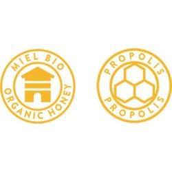 Panier Des Sens shampoobar med honning og propolis til trt hr