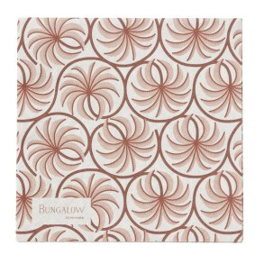 Bungalow papirservietter Palm Blush