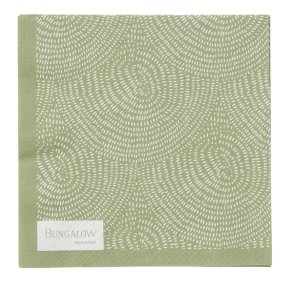 Bungalow papirservietter Zen Ivy