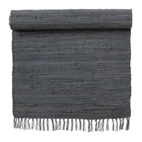 Bungalow stor bomuldsmtte i asfalt farve 