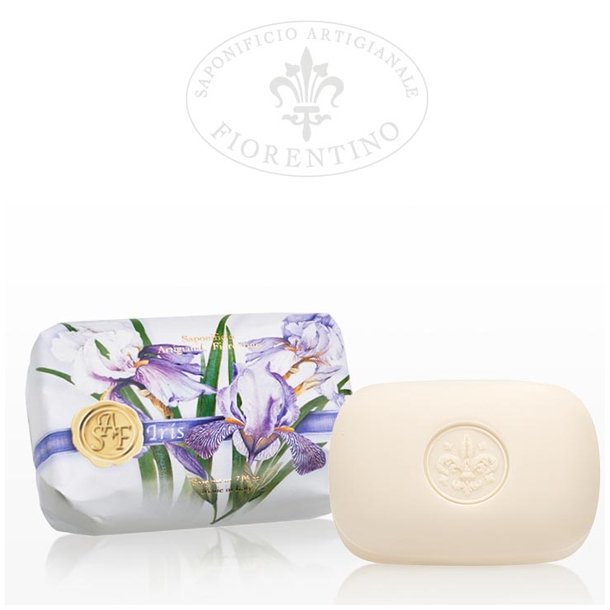 Fiorentino Saponificio Artigianale vegetabilsk sbe med iris duft 