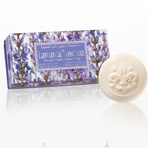 Fiorentino vegetabilsk sæbe med lavendel duft i æske