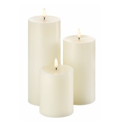 Uyuni LED bloklys i hvid, vlg str