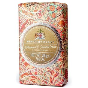 The Somerset toiletry company , ministry of soaps med pathouli og oriental frugt duft