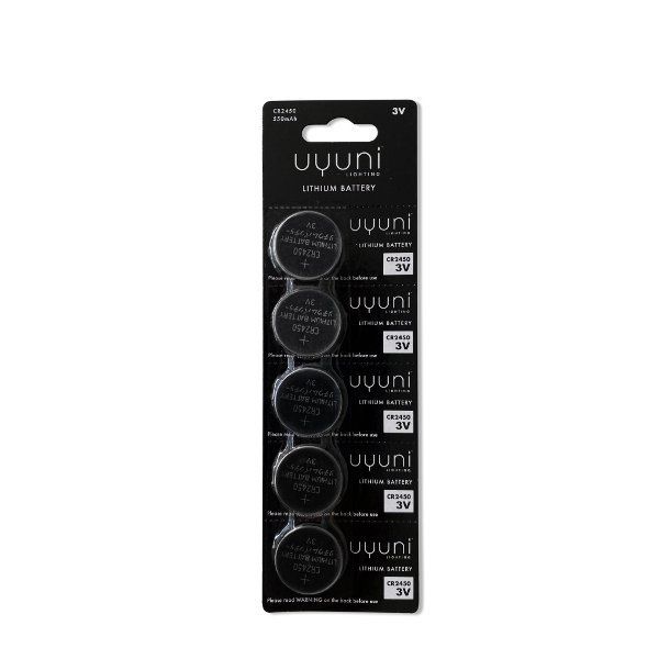  Uyuni lithium metal batterier CR2450 