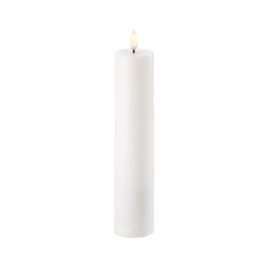 Uyuni LED bloklys i nordic hvid 