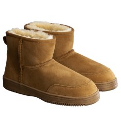 New Zealand ultra kort vinterstvle i cognac