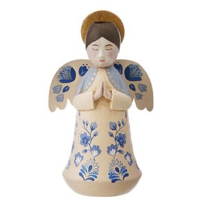 Bungalow lysholder engel Marigold Sky Blue